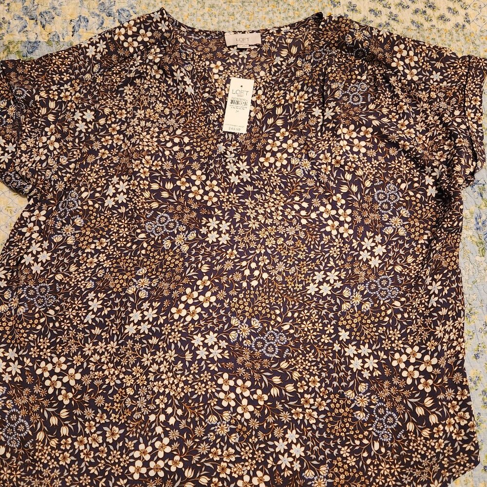 Floral Loft light weight blouse